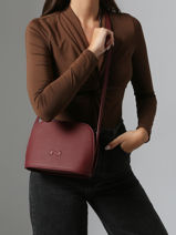 Cross Body Tas Lilou Leder Nathan baume Violet egee 2-vue-porte