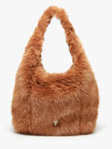 Schoudertas Doudou Bont Le voyage en panier Bruin doudou AHP262