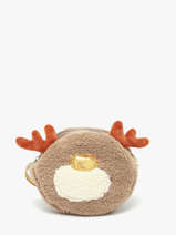 Kids Cross Body Tas Rudolf Rendier Le voyage en panier Beige kids AHP303
