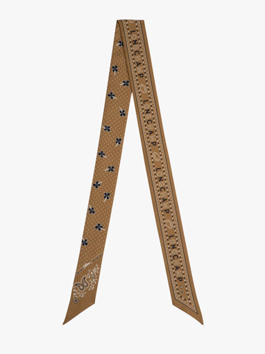 Longchamp Soie gots Sjaal Groen