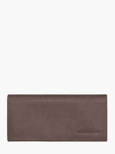 Longchamp Le foulonn Portefeuille Bruin