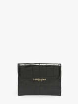 Portefeuille Leder Lancaster Zwart exo 11