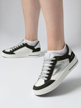 Sneakers Noubar Uit Leder Semerdjian Wit accessoires NOUBAR-vue-porte