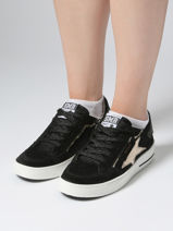 Sneakers Ale Uit Leder Semerdjian Groen accessoires ALE-vue-porte