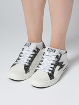 Sneakers Maya Uit Leder Semerdjian Zwart accessoires MAYA-vue-porte
