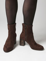 Enkellaarsjes Met Hak Tamaris Bruin women 43-vue-porte