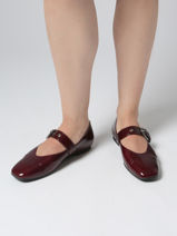 Ballerinas Uit Leder Gabor Rood accessoires 25-vue-porte