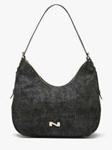 Schoudertas Carrie Tweed Nathan baume Zwart vogue TW