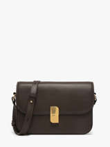 Cross Body Tas M Alice Leder Nat et nin Bruin vintage M
