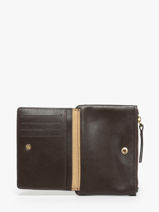 Portefeuille Leder Nat et nin Bruin vintage SOLY-vue-porte