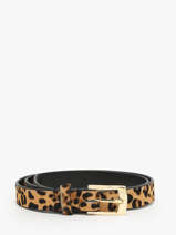 Damesriem Luipaard Leder Pieces Bruin naina 17098646