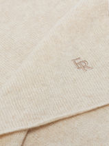 Sjaal Cachemire Vercors Etrier Beige vercors EVER427U-vue-porte