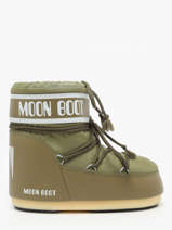 Boots Icon Low Nylon Moon boot Groen women D1409340