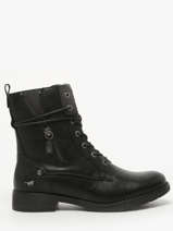 Enkellaarsjes Mustang Zwart women M0052001