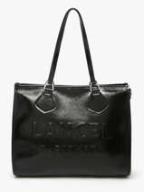 Handtas Cabas D'ete Leder Lancel Zwart cabas d'ete A13770