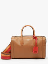 Bowlingtas Bcbg Leder Lancel Bruin bcbg A13690