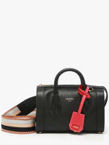 Mini Bowlingtas Bcbg Leder Lancel Zwart bcbg A13689