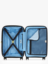 Uitbreidbare Handbagage Delsey Blauw lutece 3802801-vue-porte