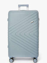 Harde Reiskoffer Victoria Travel Blauw victoria L