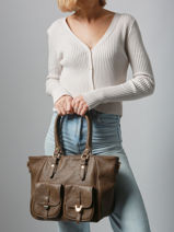 Handtassen Edgy Miniprix Beige edgy 27501-vue-porte