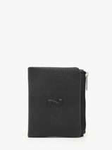 Portefeuille Rallye Leder Nathan baume Zwart original n 476N