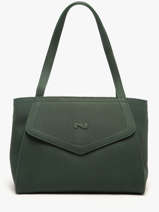 Schoudertas Madeleine Leder Nathan baume Groen candy 8