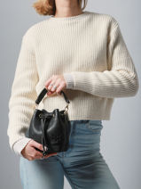 Cross Body Tas Samba Re Valentino Roze samba re VBS8ZG36-vue-porte