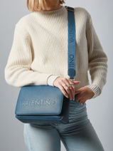 Cross Body Tas Foxy Re Valentino Blauw foxy re VBS9EO09-vue-porte