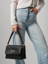 Schoudertas Amina By byblos Zwart amina BS57B02-vue-porte