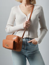 Cross Body Tas Amina By byblos Bruin amina BS57B04-vue-porte