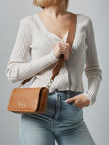 Cross Body Tas Jane By byblos Bruin jane BS51B03-vue-porte