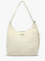 Cross Body Tas Velours Ribfluweel Hindbag Beige velours V