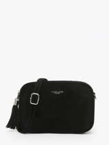 Cross Body Tas Velvet Miniprix Zwart velvet F7511