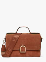 Cross Body Tas M Altesse Suede Etrier Bruin altesse suede EASU048M