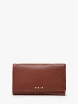 Portefeuille M Tradition Leder Etrier Bruin tradition ETRA095M