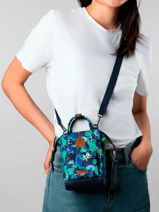 Cross Body Tas Nano Adventurer Manaus Cabaia Blauw anniversaire 10ans - NANO-10A-vue-porte