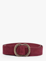 Damesriem Nikka Leder Pieces Rood nikka 17131109