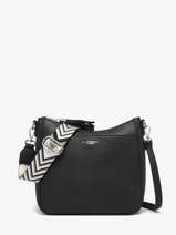 Cross Body Tas Grained Flora & co Zwart grained F8575
