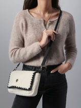 Cross Body Tas Winter Le voyage en panier Wit winter AHP288-vue-porte