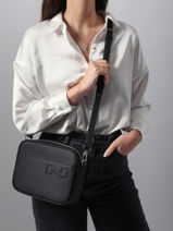 Cross Body Tas N City Leuven Leder Nathan baume Bruin n city 7-vue-porte