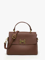 Cross Body Tas Grained Miniprix Bruin grained DQ8688