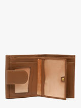 Portemonnee Caviar Leder Crinkles Bruin caviar 14068-vue-porte