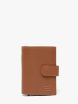 Portefeuille Leder Crinkles Bruin caviar 14600