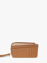 Kaarthouder Caviar Leder Crinkles Bruin caviar 14318-vue-porte