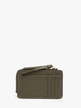 Kaarthouder Leder Crinkles Groen caviar 14318