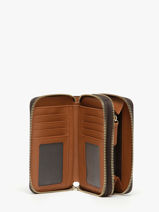 Portefeuille Valentino Bruin regina re VPS9S234-vue-porte