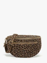 Heuptasje Velvet Leopardo Leder Milano Bruin velvet leopardo VL24091