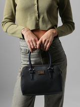 Handtas Grained Miniprix Blauw grained DG5804-vue-porte