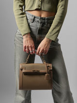 Cross Body Tas Geneve Miniprix Beige geneve 1-vue-porte