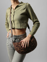 Cross Body Tas Leopard Miniprix Beige leopard L-vue-porte